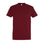 Unisex T-shirt made of 100% cotton, 190 g/m2, SOL'S Imperial mahogany colour