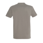 Unisex T-shirt made of 100% cotton, 190 g/m2, SOL'S Imperial light grey colour rear view