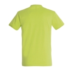 Unisex T-shirt made of 100% cotton, 190 g/m2, SOL'S Imperial light-green colour rear view