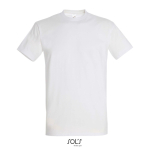 Unisex T-shirt made of 100% cotton, 190 g/m2, SOL'S Imperial ivory colour third view