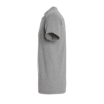 Unisex T-shirt made of 100% cotton, 190 g/m2, SOL'S Imperial marbled grey colour side view