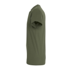 Unisex T-shirt made of 100% cotton, 190 g/m2, SOL'S Imperial military green colour side view