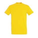 Unisex T-shirt made of 100% cotton, 190 g/m2, SOL'S Imperial dark yellow colour