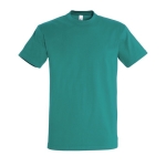 Unisex T-shirt made of 100% cotton, 190 g/m2, SOL'S Imperial emerald green colour
