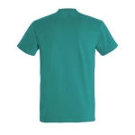 Unisex T-shirt made of 100% cotton, 190 g/m2, SOL'S Imperial emerald green colour rear view