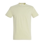 Unisex T-shirt made of 100% cotton, 190 g/m2, SOL'S Imperial light yellow colour eighth view