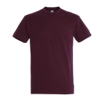Unisex T-shirt made of 100% cotton, 190 g/m2, SOL'S Imperial garnet colour eighth view