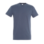 Unisex T-shirt made of 100% cotton, 190 g/m2, SOL'S Imperial denim blue colour