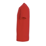 Unisex T-shirt made of 100% cotton, 190 g/m2, SOL'S Imperial desatured red colour side view