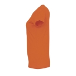 Women's 100% cotton t-shirt in colours, 190 g/m2, SOL'S Imperial orange colour side view