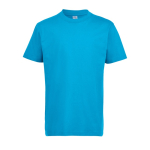 Children's t-shirt, 100% cotton, 190 g/m2, SOL'S Imperial cyan blue colour