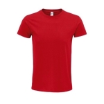Unisex t-shirt from 100% organic cotton, 140 g/m2, SOL'S Epic red colour fifth view