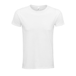 Unisex t-shirt from 100% organic cotton, 140 g/m2, SOL'S Epic white colour ninth view