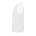 Unisex t-shirt from 100% organic cotton, 140 g/m2, SOL'S Epic white colour side view