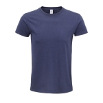 Unisex t-shirt from 100% organic cotton, 140 g/m2, SOL'S Epic navy-blue colour