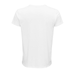 T-shirt from organic cotton, 150 g/m2, SOL'S Crusader white colour rear view