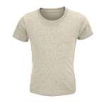 Children's t-shirt from 100% cotton, 150 g/m2, SOL'S Crusader ivory colour third view