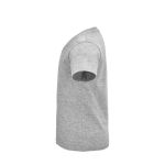 Children's t-shirt from 100% cotton, 150 g/m2, SOL'S Crusader marbled grey colour side view