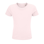 Children's t-shirt from 100% cotton, 150 g/m2, SOL'S Crusader pastel pink colour