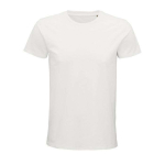 Fitted unisex t-shirt from cotton, 175 g/m2, SOL'S Pioneer off white colour