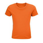 Children's t-shirt from 100% cotton, 175 g/m2, SOL'S Pioneer orange colour