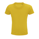 Children's t-shirt from 100% cotton, 175 g/m2, SOL'S Pioneer gold colour
