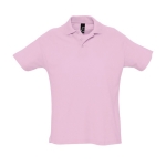 Polo shirt made from 100% cotton, 170 g/m2, SOL'S Planet Men pink colour
