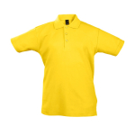 Children's polo shirts, 100% cotton, 170 g/m2, SOL'S Summer II gold colour