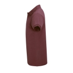 2-button polo shirt, 100% cotton, 180 g/m2, SOL'S Perfect, burgundy colour side view