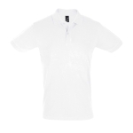 2-button polo shirt, 100% cotton, 180 g/m2, SOL'S Perfect, white colour ninth view