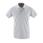 2-button polo shirt, 100% cotton, 180 g/m2, SOL'S Perfect, grey colour eighth view