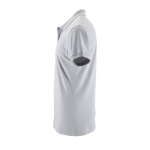 2-button polo shirt, 100% cotton, 180 g/m2, SOL'S Perfect, grey colour side view