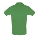 2-button polo shirt, 100% cotton, 180 g/m2, SOL'S Perfect, green colour rear view