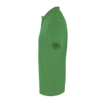 2-button polo shirt, 100% cotton, 180 g/m2, SOL'S Perfect, green colour side view