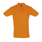 2-button polo shirt, 100% cotton, 180 g/m2, SOL'S Perfect, orange colour