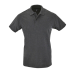 2-button polo shirt, 100% cotton, 180 g/m2, SOL'S Perfect, graphite colour sixth view