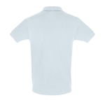 2-button polo shirt, 100% cotton, 180 g/m2, SOL'S Perfect, light grey colour rear view