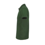 2-button polo shirt, 100% cotton, 180 g/m2, SOL'S Perfect, dark green colour side view