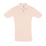 2-button polo shirt, 100% cotton, 180 g/m2, SOL'S Perfect, light pink colour