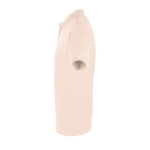 2-button polo shirt, 100% cotton, 180 g/m2, SOL'S Perfect, light pink colour side view