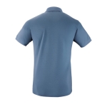 2-button polo shirt, 100% cotton, 180 g/m2, SOL'S Perfect, petrol blue colour rear view