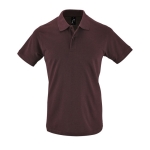 2-button polo shirt, 100% cotton, 180 g/m2, SOL'S Perfect, desatured red colour