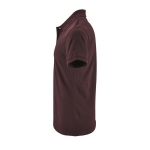 2-button polo shirt, 100% cotton, 180 g/m2, SOL'S Perfect, desatured red colour side view