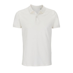 Men's polo shirt, 100% cotton, 170 g/m2, SOL'S Planet off white colour