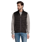 Gilet, nylon and polyester, 180 g/m2, SOL'S Wave black colour