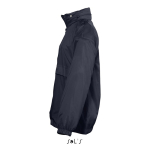 Weatherproof children's jacket, 210 g/m2, SOL'S Surf navy-blue colour side view