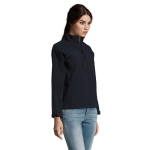 Waterproof softshell jacket for women, 340 g/m2, SOL'S Roxy third photographic view
