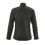 Waterproof softshell jacket for women, 340 g/m2, SOL'S Roxy rear view