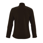 Waterproof softshell jacket for women, 340 g/m2, SOL'S Roxy rear view