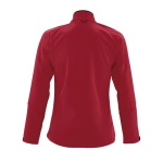 Waterproof softshell jacket for women, 340 g/m2, SOL'S Roxy rear view